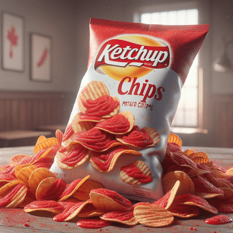 Ketchup Chips