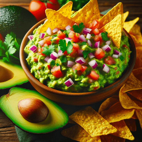 Guacamole com Nachos